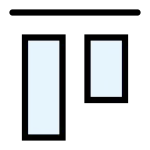 Vertical Align Left SVG Icon